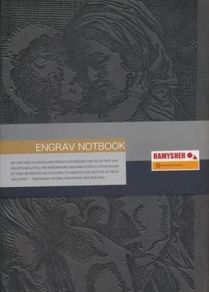 قیمت و خرید دفتر یادداشت خط دار ENGRAV (طرح مادر و فرزند، مشکی)، (ترمو)