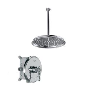 شیر دوش توکار شودر مدل زیگموند تیپ 1 brass