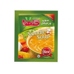 سوپ ورمیشل نیمه آماده گلها 70 گرمی مخصوص 4 نفر Golha Noodle Soup 70gr