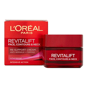 کرم ضد چروک صورت و گردن لورال LOREAL REVITALIFT Loreal Paris Revitalift Face Lines and Neck Renewal Care Cream 50 ml 