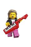 لگو Minifigure Series 20 - 71027 14 80s Musician