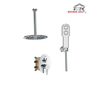 حمام توکار شودر مدل روگن شیری ‌کروم Brass تیپ 3 