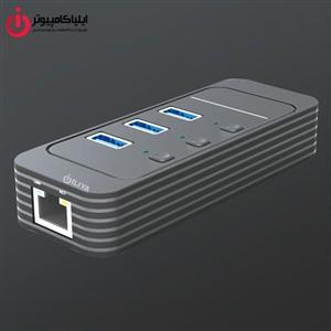 هاب 3 پورت USB 3.0 یونیتک مدل Y-3074 