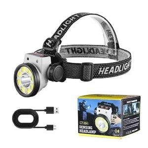 چراغ پیشانی سنسوردار شارژی مدل LY-004 LED 8