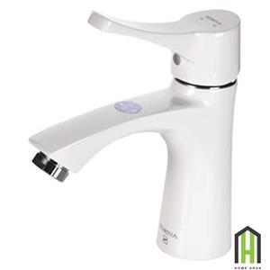 شیر روشویی تنسر مدل لوتوس سفید