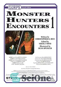 دانلود کتاب GURPS 4th edition. Monster Hunters Encounters 1 ویرایش 4. 