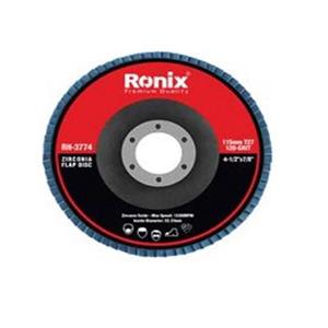 سنباده فلاپ دیسکی P80 رونیکس مدل RH-3772 سایز 115 میلیمتری