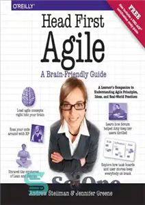 دانلود کتاب Head First Agile: a brain-friendly guide to and the PMI-ACP certification راهنمای سازگار... 