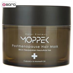 ماسک موی حجم دهنده موپک مدل Postmenopause مقدار 300 گرم پس از یائسگی مخصوص موهای نازک کم 