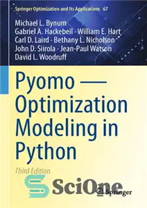 دانلود کتاب Pyomo ò Optimization Modeling in Python بهینه سازی مدل در پایتون 