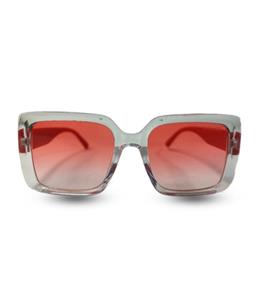 عینک آفتابی زنانه قرمز مستطیلی police یووی 400 