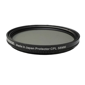 فیلتر محافظ لنز تامرون اصل مدل CPL 58mm 