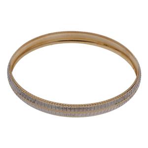 النگو طلا 18 عیار زنانه مایا ماهک مدل MB1662 Maya Mahak Gold Bangle For Women 