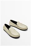 کفش کالج مشکی چرم طبیعی زنانه اورجینال و اصلی | برند Massimo Dutti  | کد MDL01