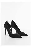 کفش کلاسیک و مجلسی مشکی پاشنه بلند زنانه اورجینال و اصلی | برند منگو Mango | کد MGC9