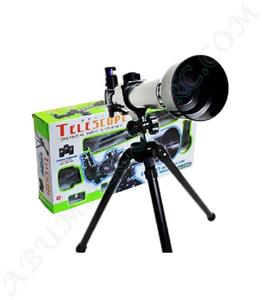 تلسکوپ دانش آموزی با 3 لنز بزرگنمایی تا 40 برابر زوم کد abu0261