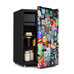 مینی یخچال 72 لیتری کلارشتاین آلمان Klarstein Cool Vibe 70 Kuhlschrank Schwarz 41 dB 72 Ltr