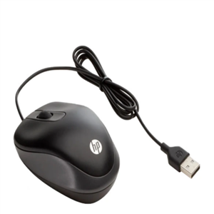 موس سیم دار Travel USB برند HP