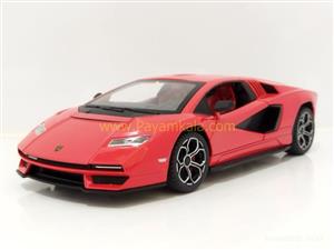 ماکت لامبورگینی کانتاش جعبه دار (LAMBORGHINI COUNTACH 2021 JLF)(1:24) قرمز