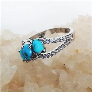 انگشتر فیروزه زنانه(1054)