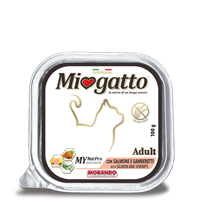 ووم گربه بالغ سالمون و میگو موراندو Morando miagatto adult