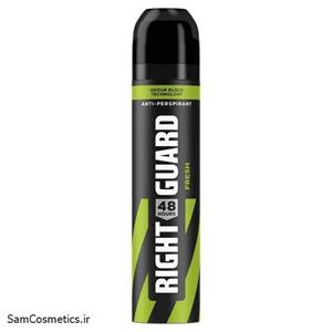 اسپری زنانه رایت گارد | Right Guard مدل Fresh حجم 250 میل
