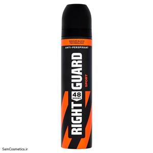 اسپری زنانه رایت گارد | Right Guard مدل Sport حجم 250 میل