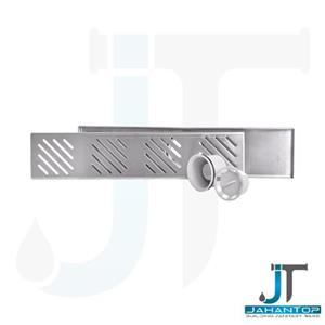 کفشور خطی 30*7 تمام استیل مشبک طرح H آرین