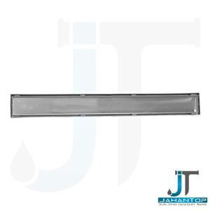 کفشور دو حالته تمام استیل سرامیک خور خروجی بغل آرین 80*7