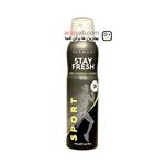 اسپری بدن مردانه فارماسی Stay fresh مدل Sport حجم 150 میل