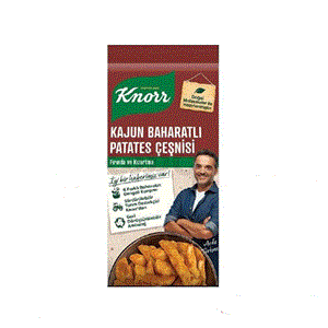 چاشنی سیب زمینی کنور KNORR با طعم تند وزن 60 گرم