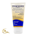 ژل شستشوی صورت هیدرودرم مدل Dermo Wash مناسب پوست خیلی خشک، اگزمایی و حساس حجم ۱۵۰ میل