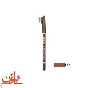 مداد ابرو شماره ۱۰۶ گابرینی Gabrini رنگ قهوه ای روشن وزن 1.4 گرم