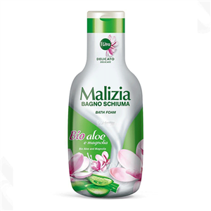 شامپو بدن مالیزیا malizia حاوی عصاره آلوئه ورا و مگنولیا حجم 1 لیتر