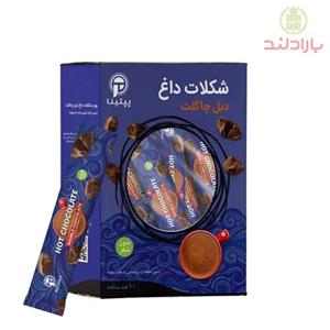 پودر هات چاکلت دبل چاکلت بدون قند بسته 10 عددی (شیرین شده با استویا)