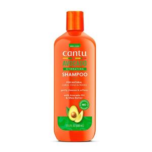 شامپو آبرسان آووکادو موهای فر و حالت دار کنتو Cantu Hydrating Avocado Shampoo With SheaButter For Curls,Coils,Wavy Hair 400ml 