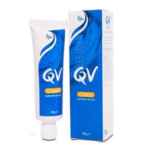 کرم مرطوب کننده کیو وی با ضمانت اورجینال 100 گرم QV CREAM