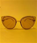 عینک آفتابی زنانه دودی گربه ای فندی یووی 400