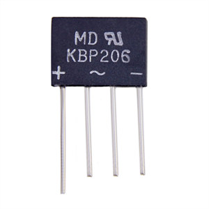 پل دیود 600 ولت 2 آمپر KBP206 600V 2A