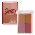 رژگونه ۴ رنگ Sweet BLUSHER دودوگرل DoDo Girl