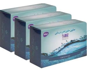 صابون دریایی پک 3 عددی ا SEA SILL SOAP