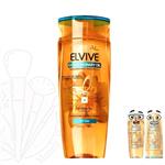 شامپو لورال تقویت کننده مناسب انواع مو مخصوصا موی خشک و آسیب دیده اصل آمریکایی LOreal Paris ELVIVE Extraordinary Nourishing Shampoo