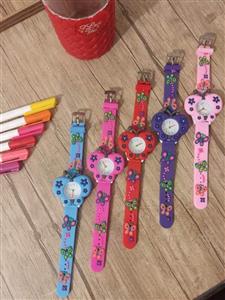 ساعت مچی بچگانه طرح پروانه