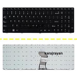 کیبورد لپ تاپ لنوو Keyboard Lenovo G500 مشکی-با فریم 