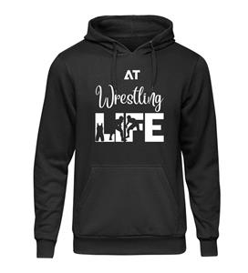 هودی مشکی دورس داخل کرک طرح کشتی مردانه کد HB103