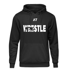 هودی مشکی دورس داخل کرک طرح کشتی WRESTLING کد HB109
