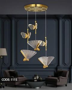 لوستر اس ام دی SMD  مدرن سه حالته نیک لایت کد 1115