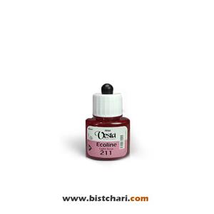 رنگ اکولین رنگ Light rose حجم 40 ml برند وستا Vesta