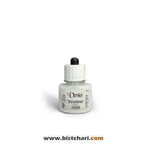 رنگ اکولین رنگ White حجم 40 ml برند وستا Vesta