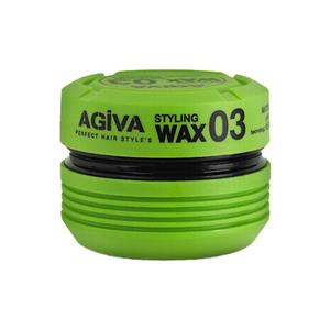 واکس مو agiva 03 سبز STYLING WAX حجم 175 میلی